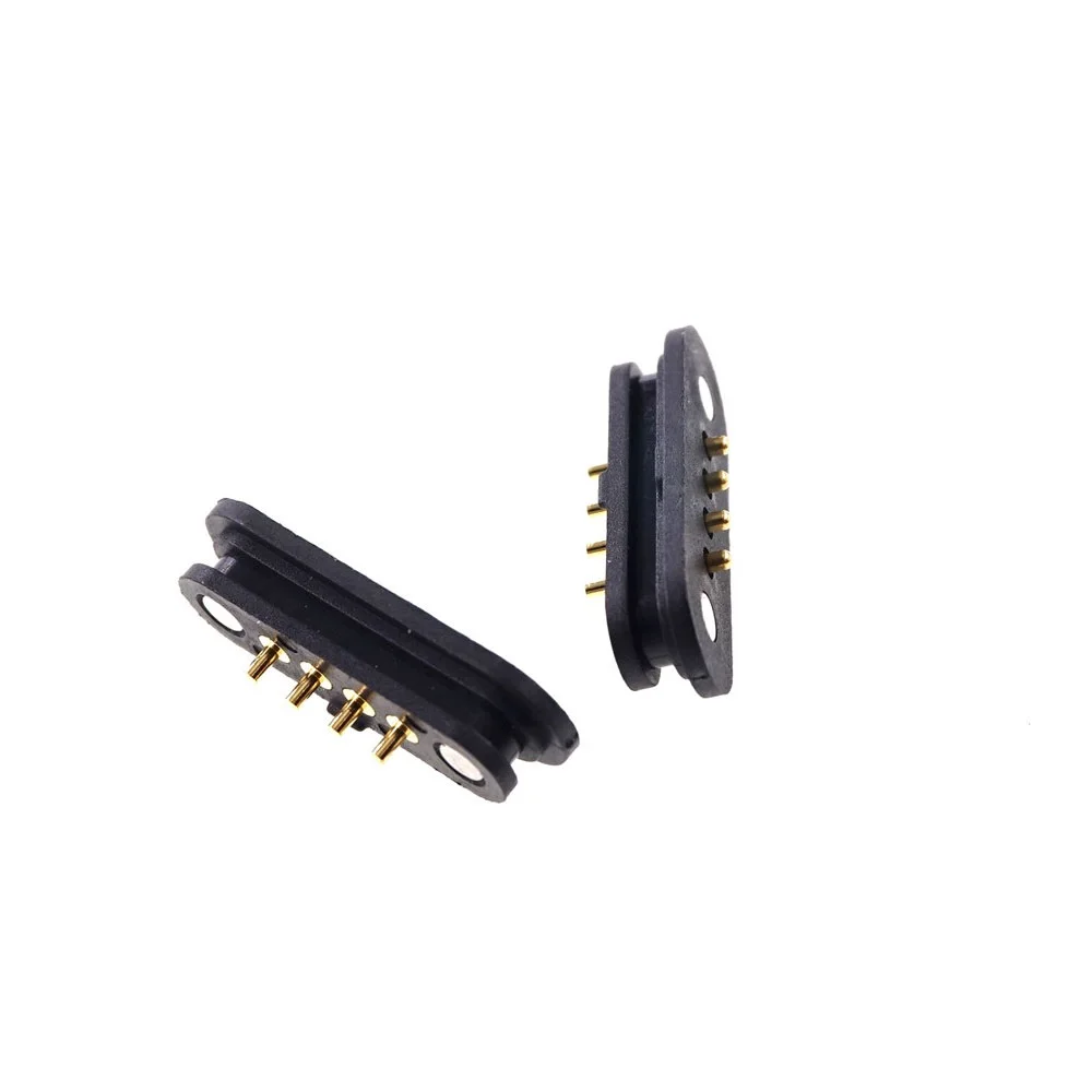 1 пара магнит пружинный контакт Пружинные контакты SMT/SMD 4 контактный разъем шаг 2 5