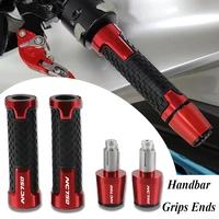 22mm motorcycle handlebar grip for honda nc750sx nc750s nc750x nc 750 s x 2014 2015 2016 2017 2018 2019 handle bar cap end plug