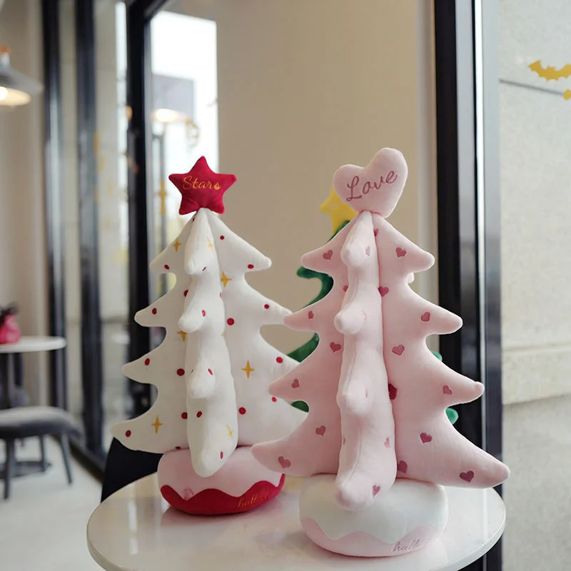 Mu&ntilde;eco de peluche de hombre de jengibre para ni&ntilde;os, juguete de decoraci&oacute;n del hogar de alta calidad, &aacute;rbol de Navidad, estrella, almohada-3