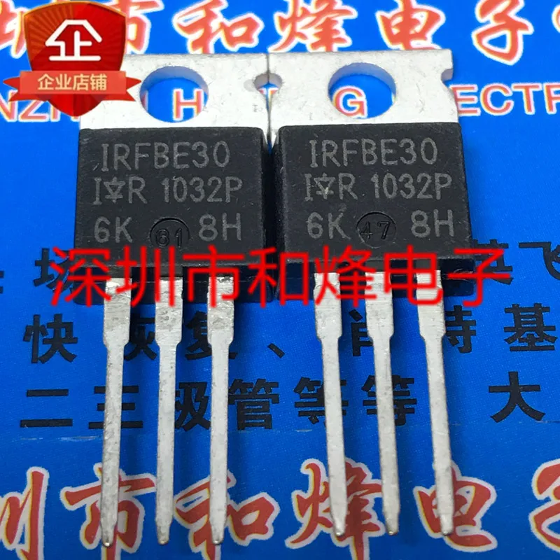 

Оригинал 5 шт./IRFBE30 TO-220 800V 4.1A