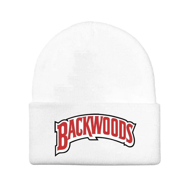 

New Knitted Hat Beanies Backwoods Lettering Cap Women Winter Hats for Men Warm Hat Fashion Solid Hip-hop Beanie Hat Unisex Caps