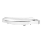 Полка для ванной комнаты, вращающаяся расширяемая настенная стойка для хранения, органайзер, полка для душа без сверления, многофункциональная стойка для хранения