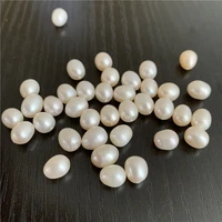 2040pcs natural pearl beads 7mm white ellipse pearls beads jewelry making material of necklace ear nail for bracelet wholesale