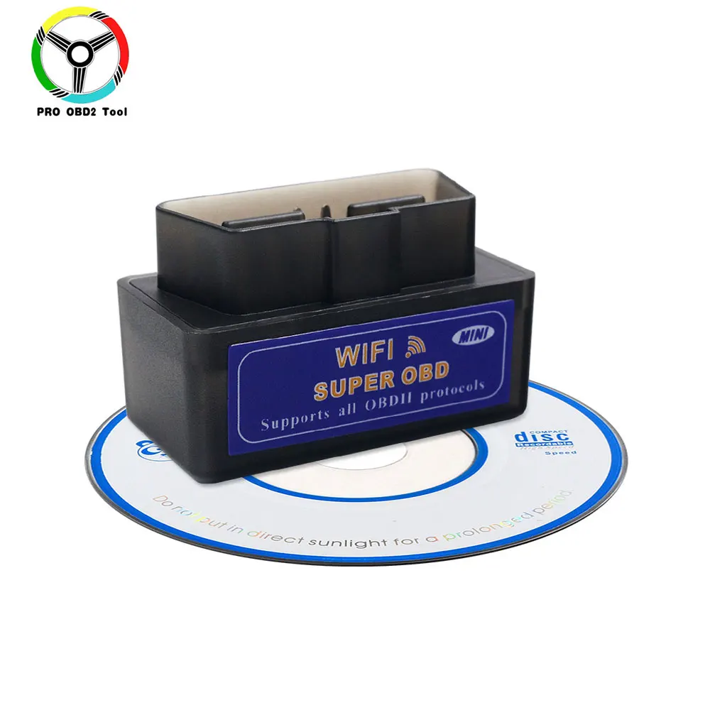 Супер Мини ELM327 Wifi V1.5 OBD2 PIC18F25K80 чип ELM 327 OBDII диагностические инструменты для