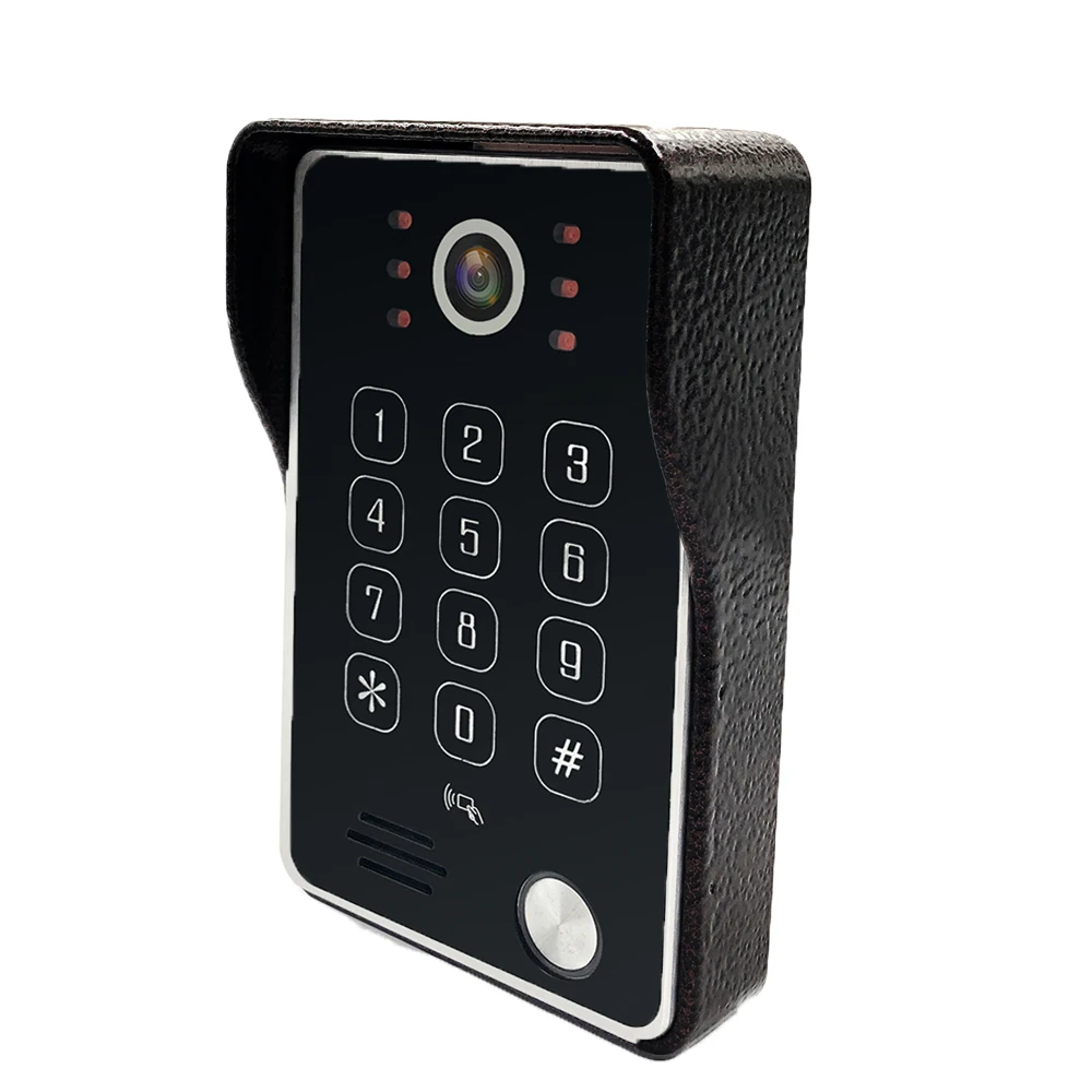 

Dragonsview 10 inch Wireless Wifi Video Door Phone Doorbell Intercom 1080P Touch Screen 3 Monitors 2 Doorbells with Password