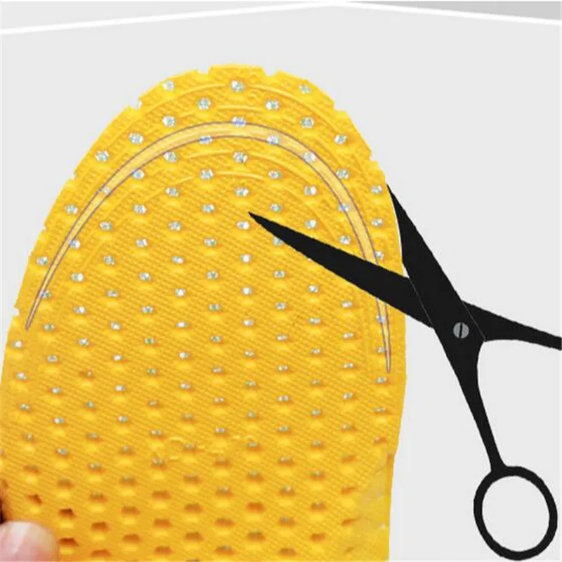 Летние спортивные стельки для обуви сетчатые Дышащие ног студенческие военные