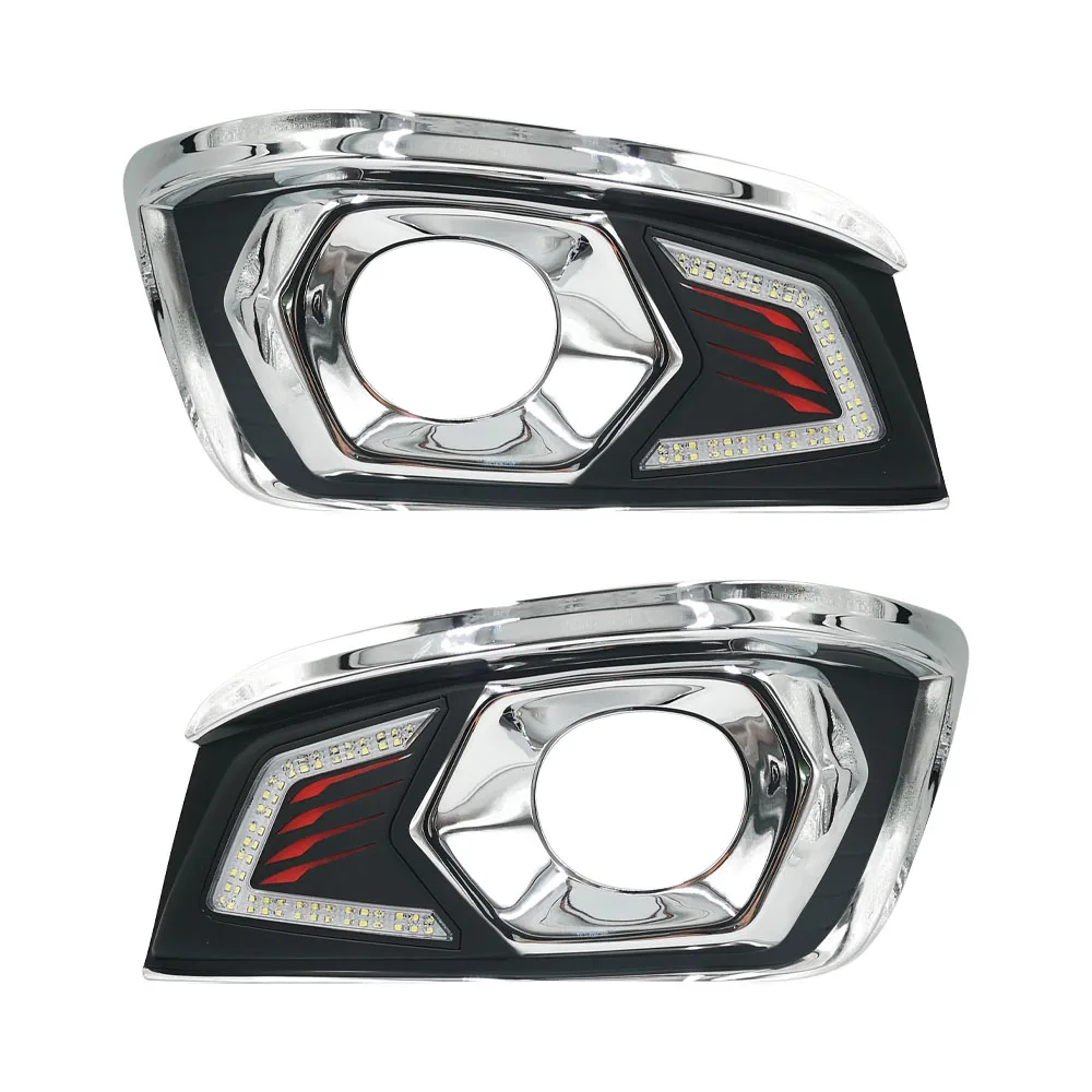 Car Flashing 2PCS LED DRL For Toyota Fortuner 2012 2013 2014 daylight Daytime Running Lights fog lamp with Harness switch | Автомобили и