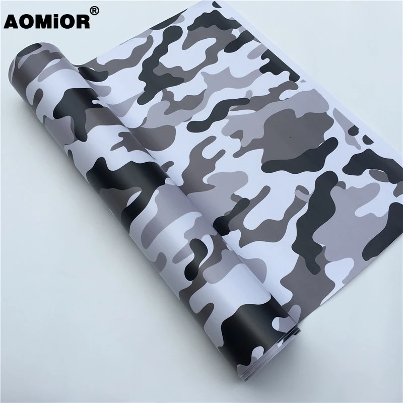 Arctic Snow Camo виниловая пленка для автомобиля, камуфляжная виниловая пленка для автомобиля, наклейка для велосипеда, консоль для компьютера, ноутбука, кожи, скутера, мотоцикла