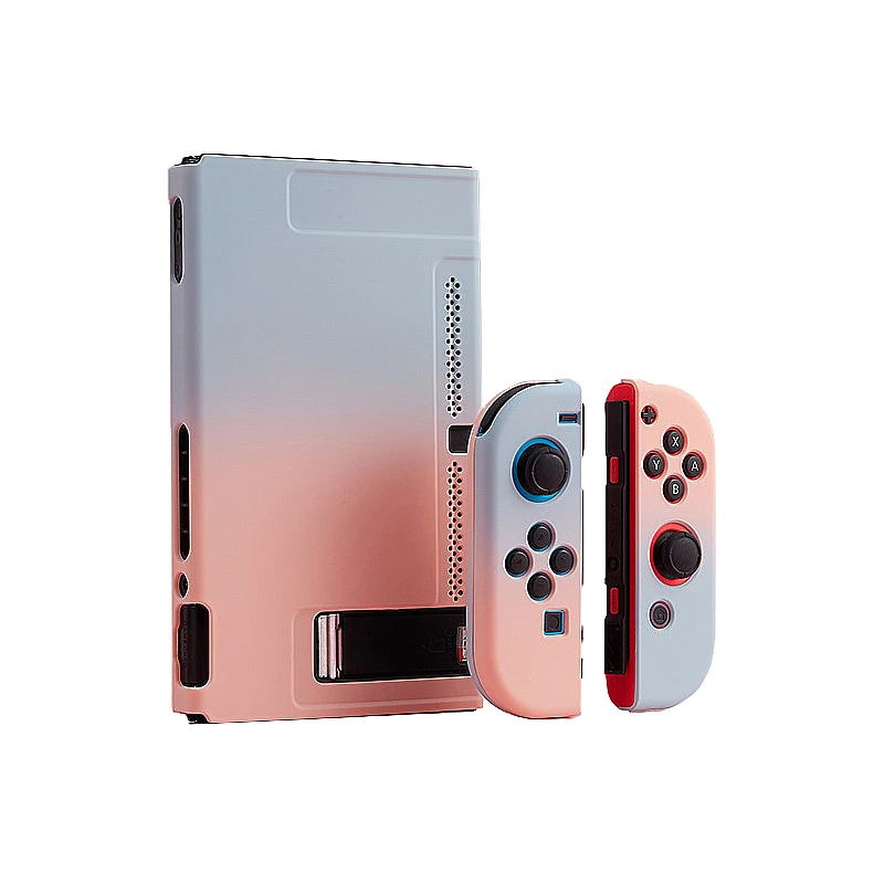 Съемный популярный защитный чехол для Nintendo Switch с градиентом NS однотонный
