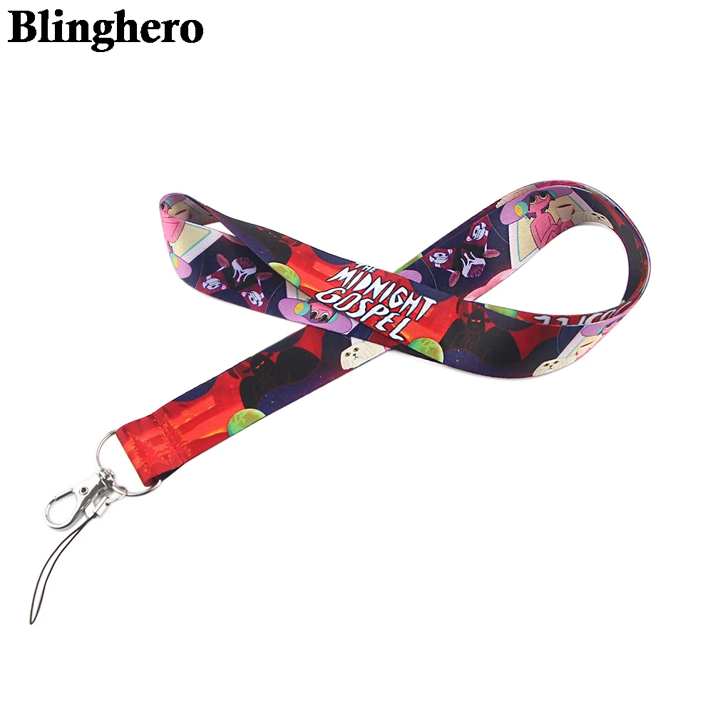 

CB002 Cartoon Character Printing Lanyard For Key Cute ID Badge Holder Neck Straps With Key DIY Hanging Rope Lanyards