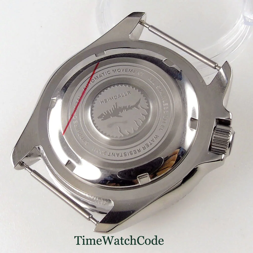 

41mm watch case parts 20ATM waterproof diving fit for NH35A NH36A automatic movement sapphire glass ceramic bezel insert 20BAR