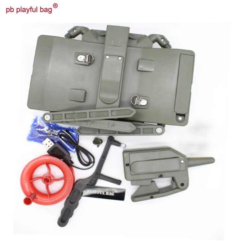 PB Playful bag toy gel ball blaster Outdoor cs games electric remote control toys bomb outdoor game free shippingT36