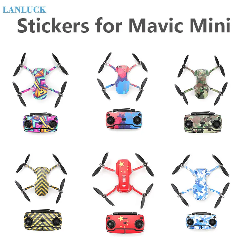 Защитная пленка ПВХ наклейки для Mavic Mini водонепроницаемые устойчивые к царапинам