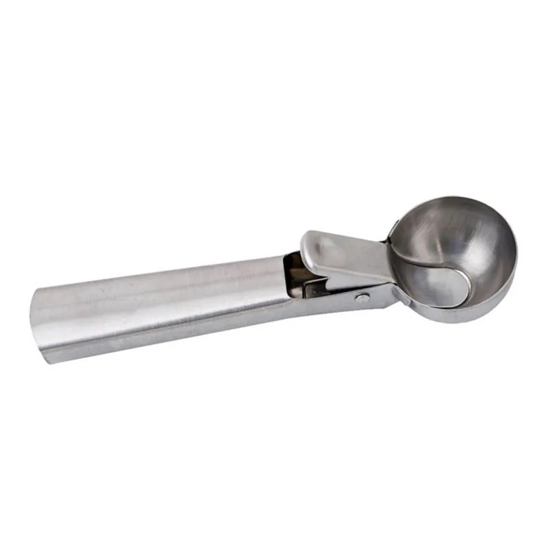 

Stainless Steel Ice Cream Scoop Easy Trigger Ice Cream Spoon Home Use Multifunctional Ice Cream Tool