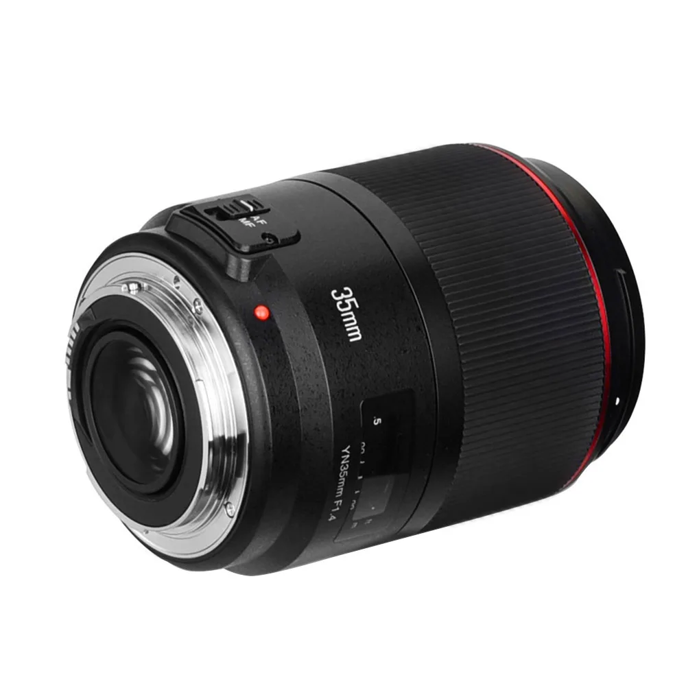 YONGNUO YN35mm F1.4 объектив с яркой диафрагмой Стандартный широкоугольный объектив для камеры Canon 80D 700D 750D 760D 800D DSLR camera s