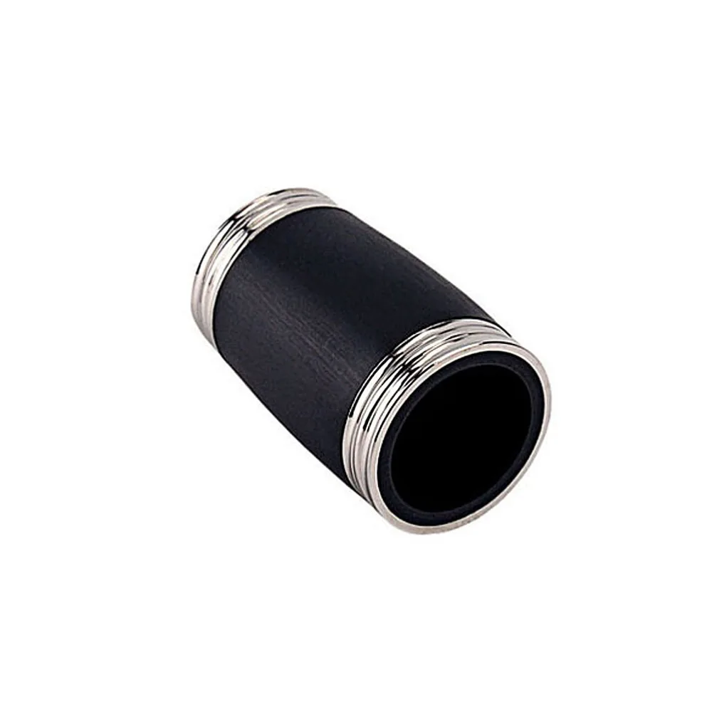 

50mm Metal Clarinet Two Section Tube Tuning Tube Adjustable E Flat Clarinet Treble Pitch Pipe CC02 (Black)