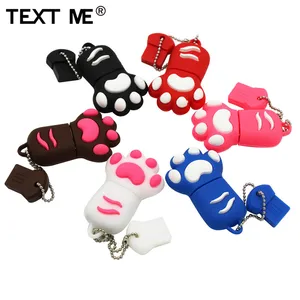 Usb-накопитель с кошачьими когтями, usb 2,0, 4 ГБ, 8 ГБ, 16 ГБ, 32 ГБ, флешка, подарок