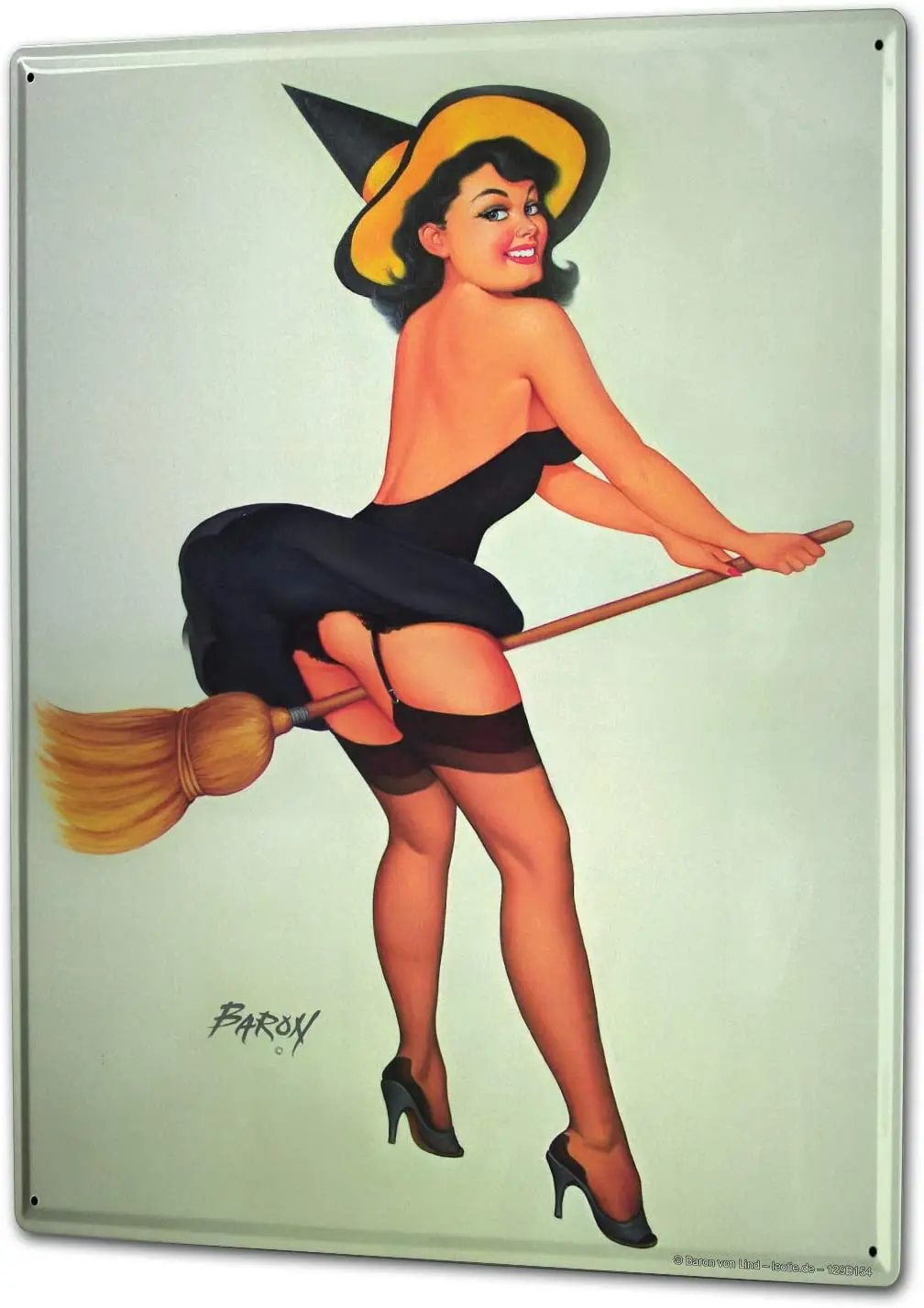 

Ведьма метла шляпа жестяной знак металлическая пластина Декоративный Знак Домашний декор металлические дощечки пластина щит украшение ст...