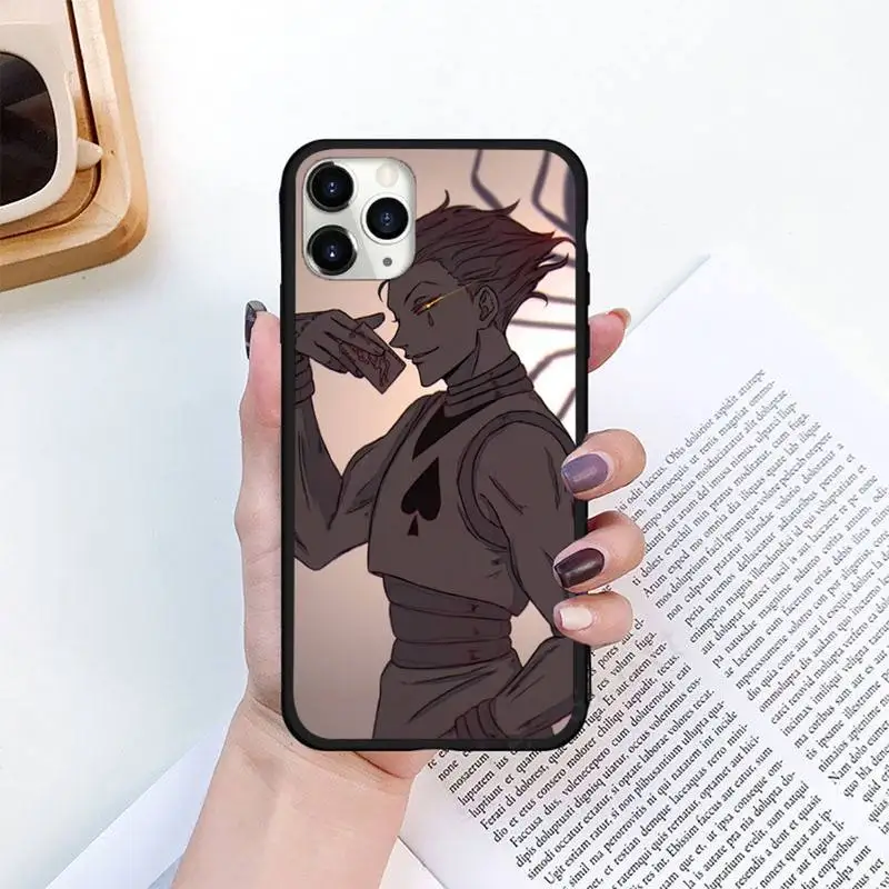 

Hisoka Hunter x Anime Phone Case for iPhone 11 12 pro XS MAX 8 7 6 6S Plus X 5S SE 2020 XR mini