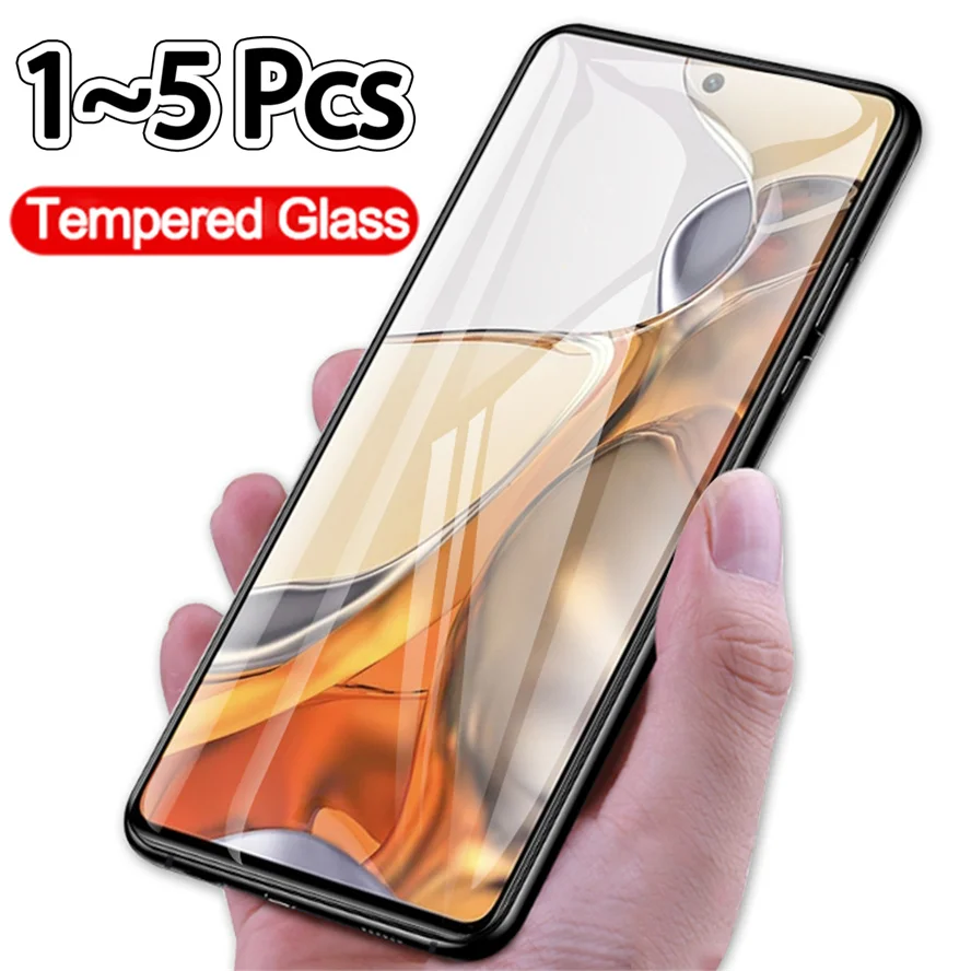 

1-5 Pcs, Mi 11T Pro Glass for Xiaomi 11 T Pro Screen Protector Mi-11T Pro Xiaomi 11T Tempered Glass Mi11T Pro Glass