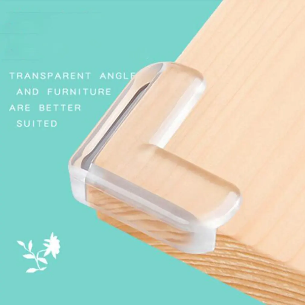 Детский прозрачный угол защиты от столкновений безопасности ребенка правый