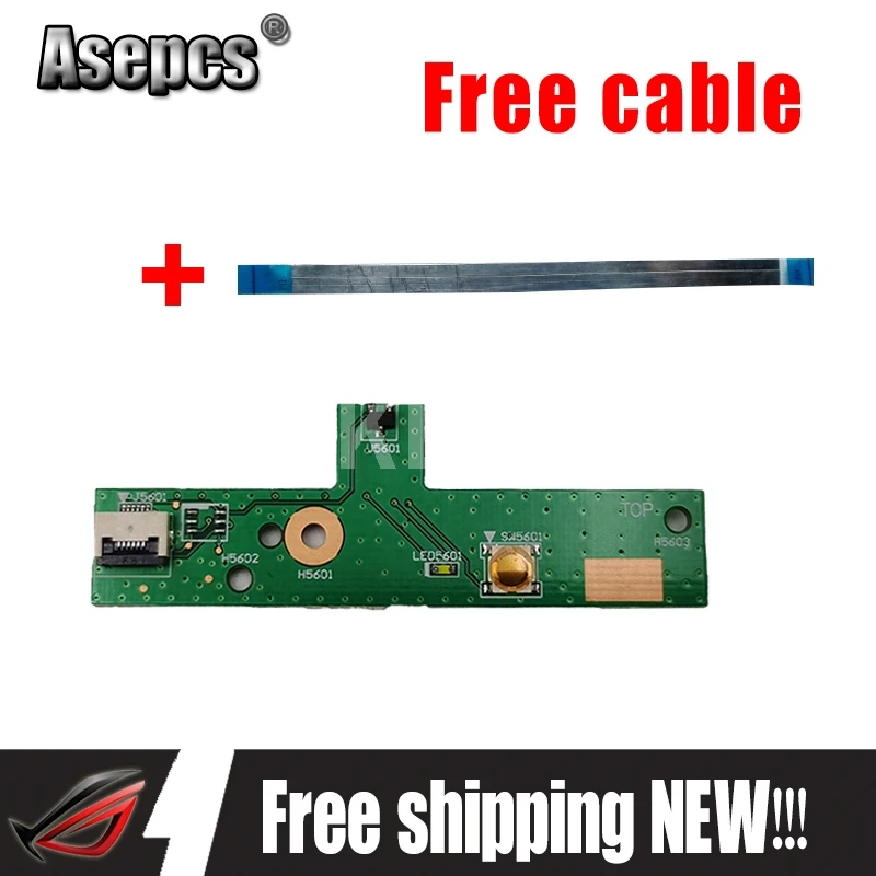 

1- 10 шт. новый оригинальный для For Asus X54H K54HR K54L K54LY X54 K54 Кнопка питания доска переключатель 69N0LJC10C01