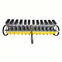 12 rows hand drawn vegetable planter multi function cabbage and celery precision seeder radish seeder