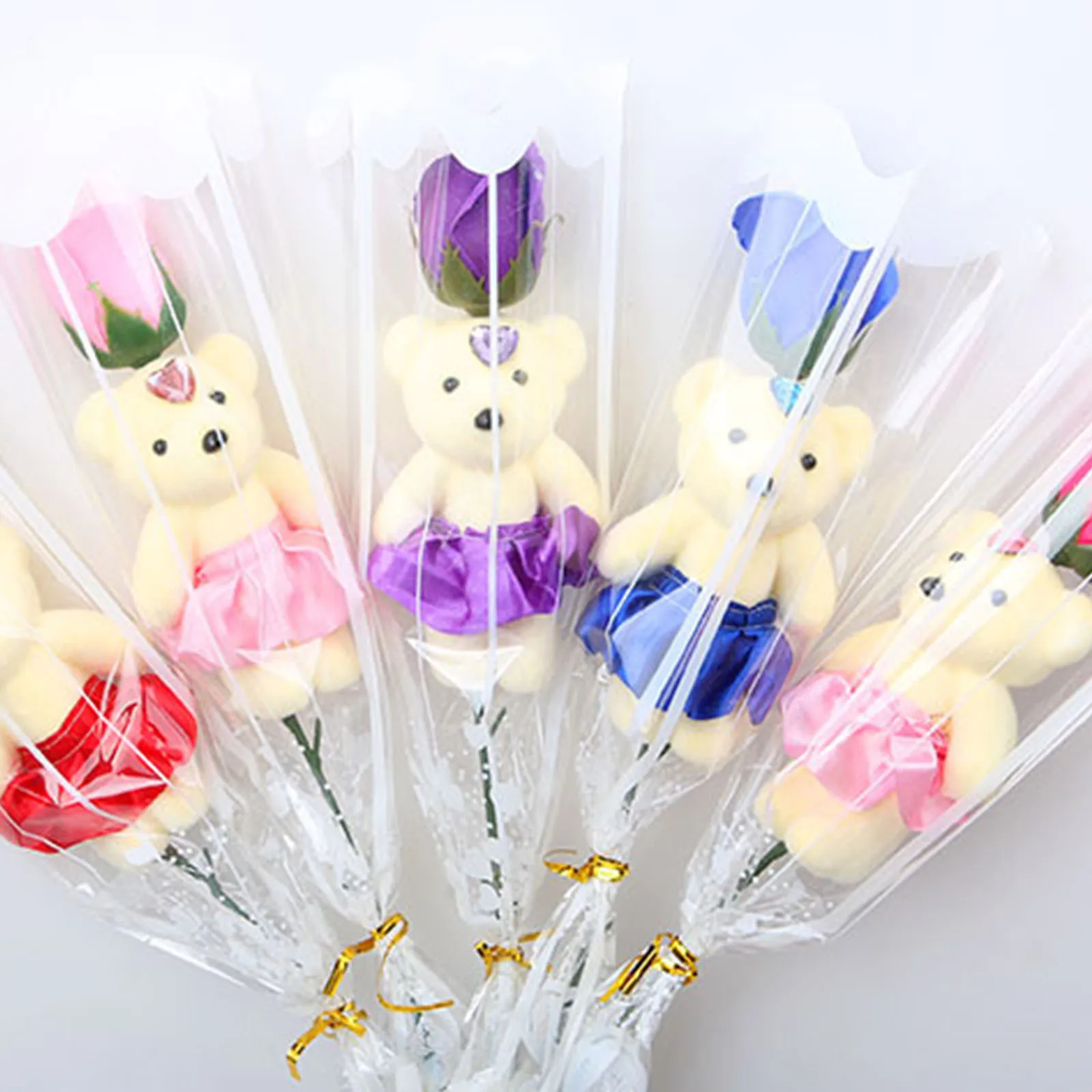 

Carnation Artificial Rose Soap Flower Single Simulation Activity Exquisite Creative Gift Valentine's Day Party Holding Flowers