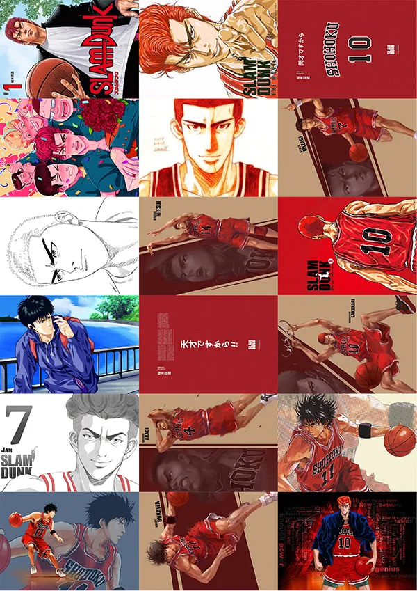 

18PCS Basketball master cartoon Paper Lable Stickers Crafts And Scrapbooking Decorative Sticker DIY Lovely Stationery