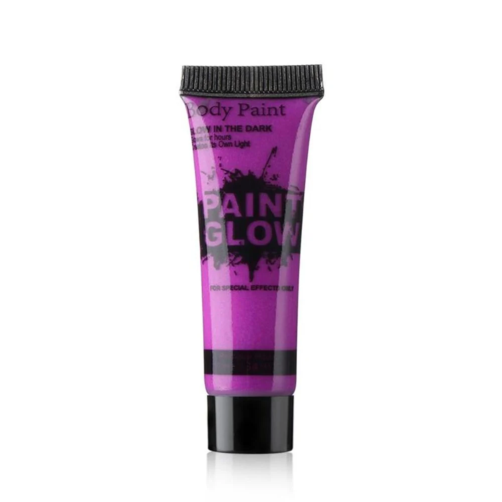 

10ml Luminous Pigment Face & Body Paint DIY For Party Club Fluorescent Super Bright Handicraft toy