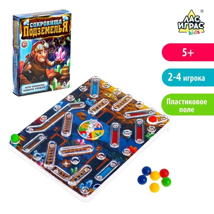 Настольная игра на везение Сокровища подземелья|Игры для вечеринки| |