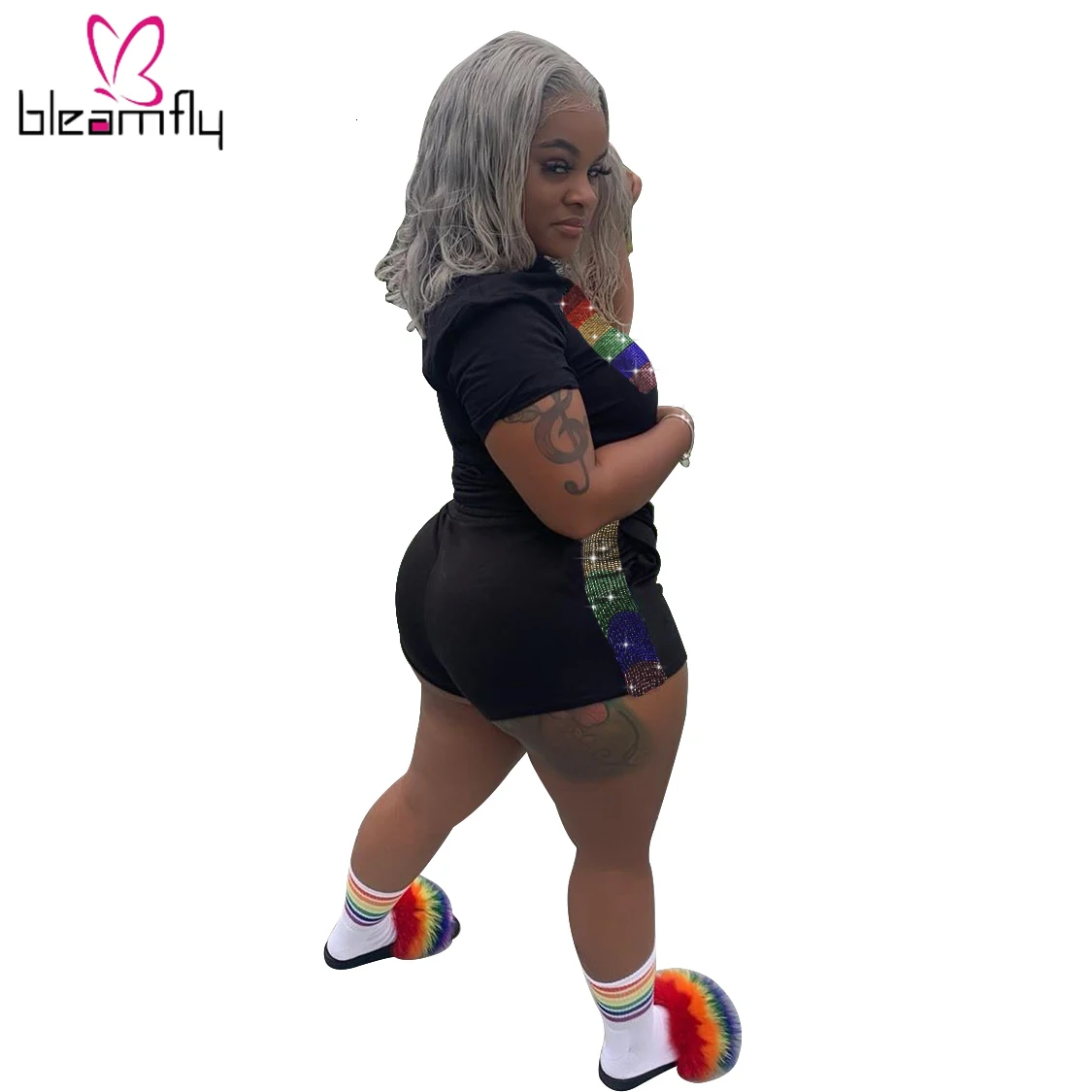 2019 женский летний комплект из двух предметов горячая Распродажа футболка в