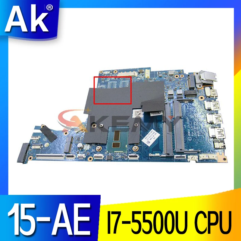 

FOR HP ENVY 15-AE ABW50 Laptop Motherboard 812713-601 812713-001 812713-501 LA-C501P REV 1.0 W/ I7-5500U CPU