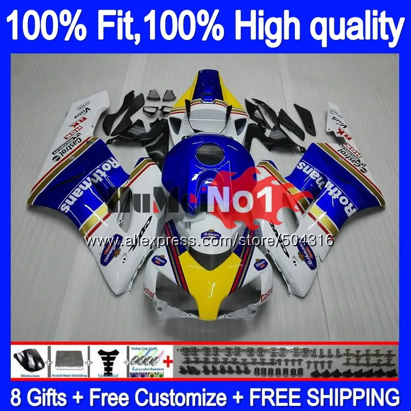 

OEM Injection For HONDA CBR 1000RR 1000CC CBR1000 RR 04-05 49MC.14 CBR 1000 CC RR 2004 2005 CBR1000RR 04 05 Rothmans Hot Fairing