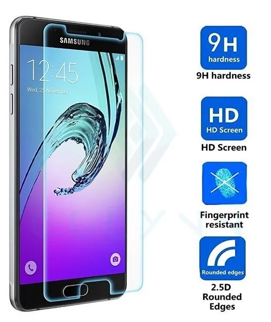 SM-A510F Защитное стекло для samsung A5 Закаленное стекло пленка для samsung Galaxy A5 защита экрана 9H твердость 2.5D