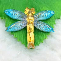 27mm31mm 5pcs flatback dragonfly shaped decoration tool diy resin for making handmade crafts