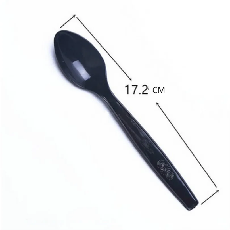 Красный L18cm одноразовый нож черный прозрачный предназначенный для хранения пищевых продуктов пластиковые одноразовые ножи западные пищевые одноразовые ножи паста резак для пиццы - Цвет: Красный