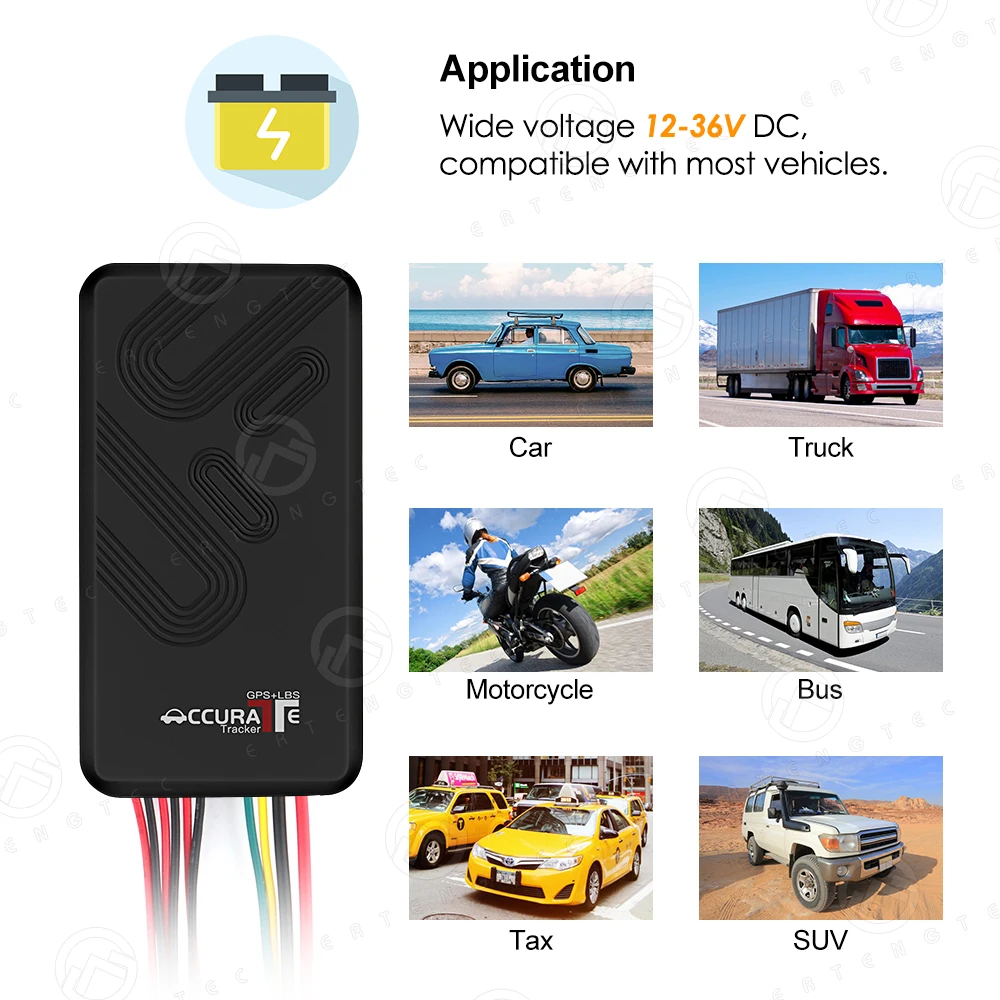 Автомобильный GPS-трекер автомобильный GPS-локатор GT06 отключение масла голосовой