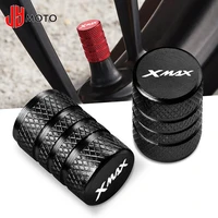for yamaha xmax 300 xmax 400 xmax 250 xmax 125 motorcycle cnc aluminum accessorie wheel tire valve stem caps cnc airtight covers