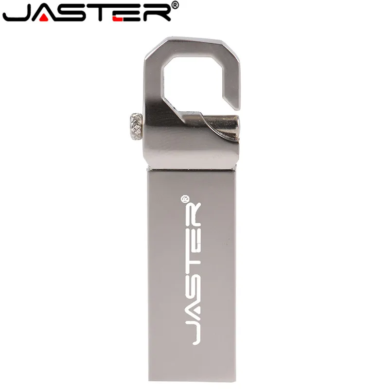 Металлический USB флеш-накопитель JASTER 4 ГБ 8 16 32 из нержавеющей стали