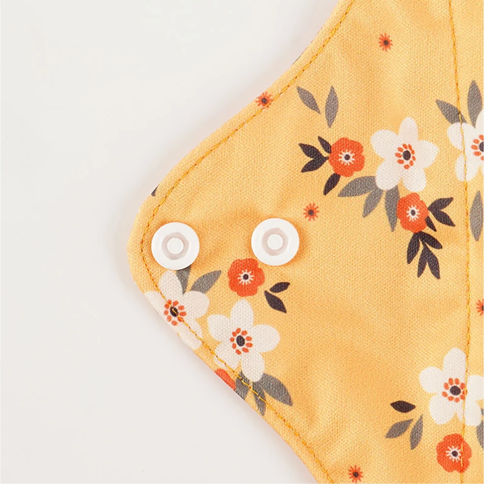 Mora Mona Organic Bamboo Fiber Washable Hygiene Menstrual Pads Reusable Sanitary For Lady | Красота и здоровье