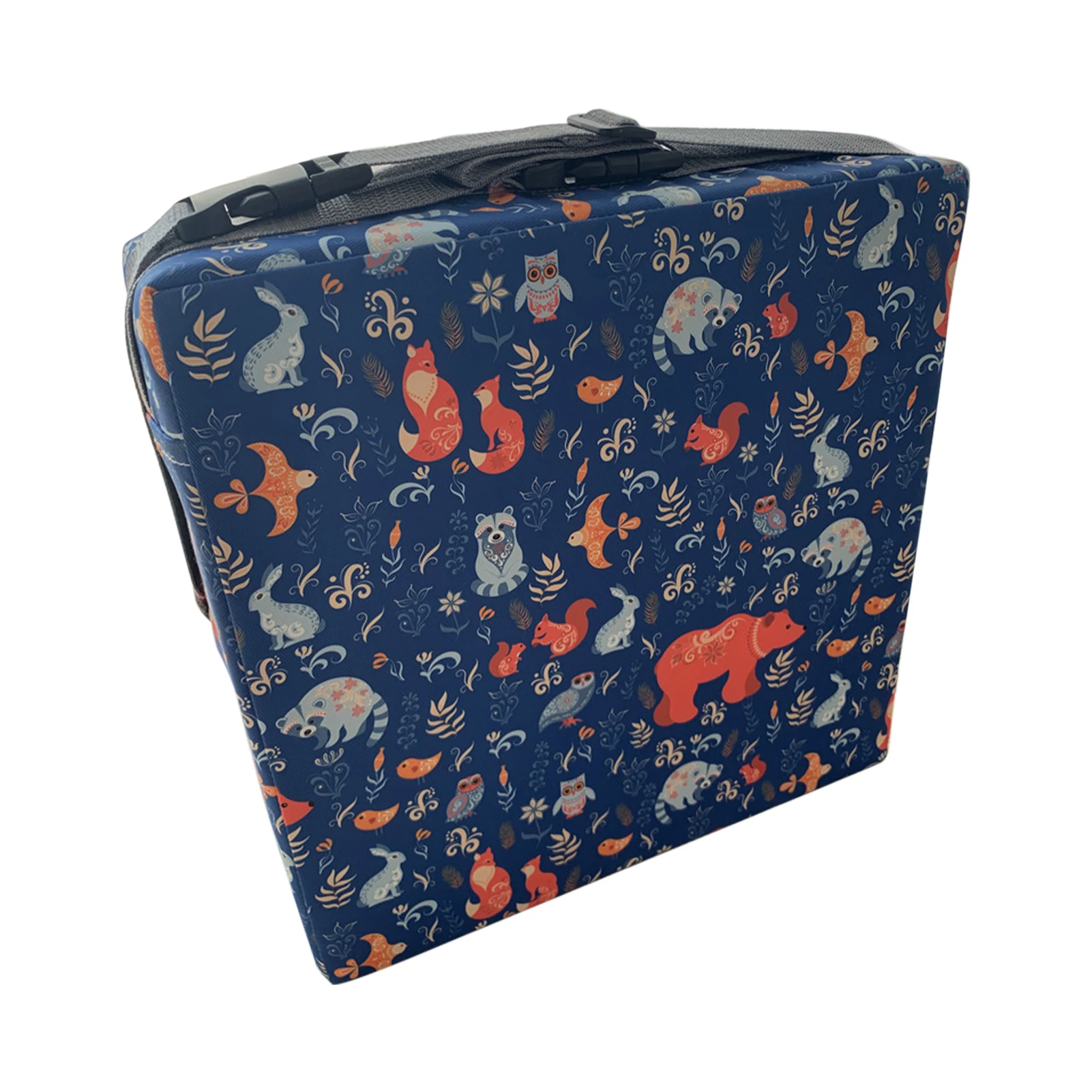 

Double Straps Increasing Dismountable High Chair Kids Booster Seat Cushion Dining Table Anti Skid Thick Portable Travel Washable