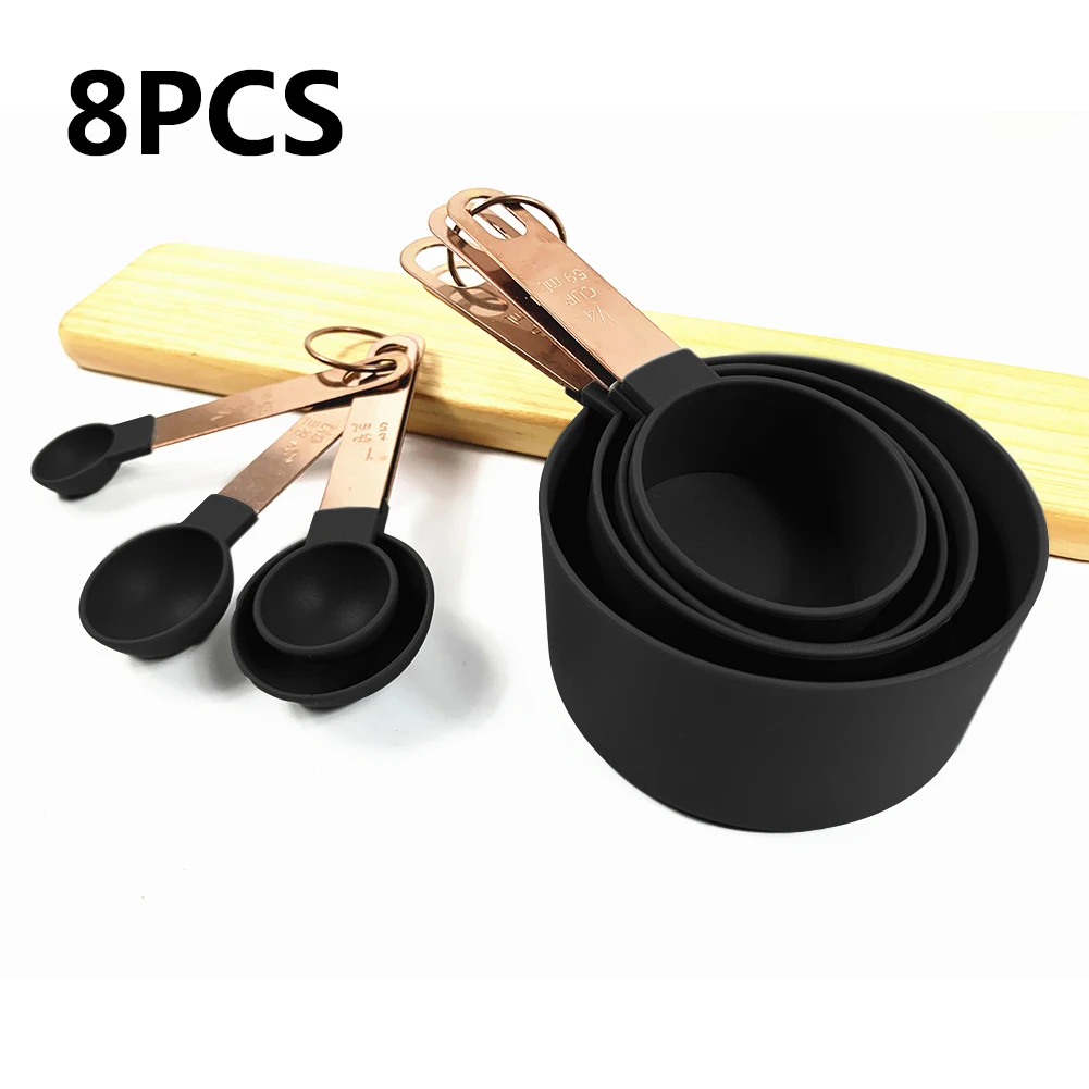 

Silicone With scale Measuring spoons Stainless steel measuring cup Dining & Bar