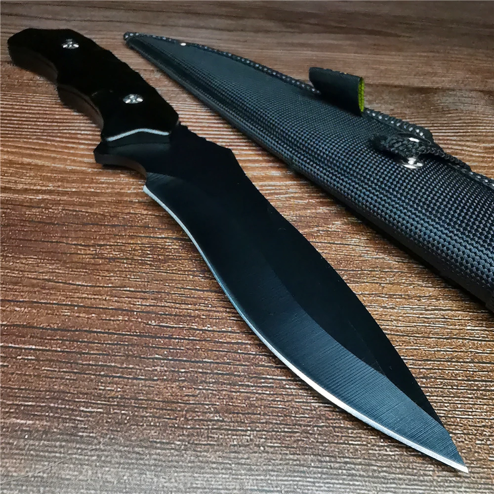 Высококачественный нож уличный тактический с фиксированным лезвием высокой