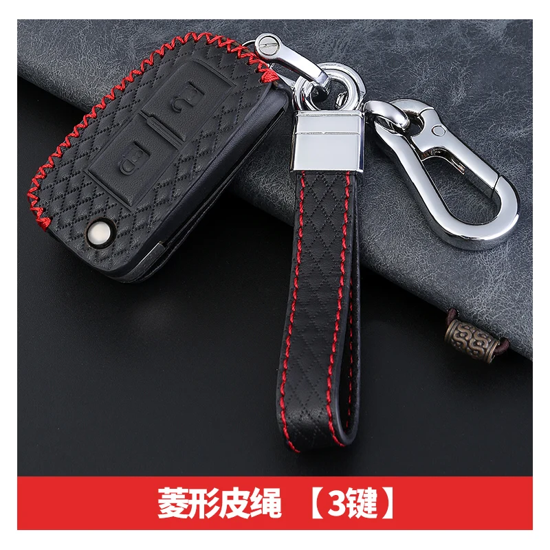 Cowhide car key case cover For Nissan X-Trail Juke Qashqai Micra Pulsar 2014-2019 Rogue Murano Navara NP300 NV200 Patrol Kicks | Автомобили