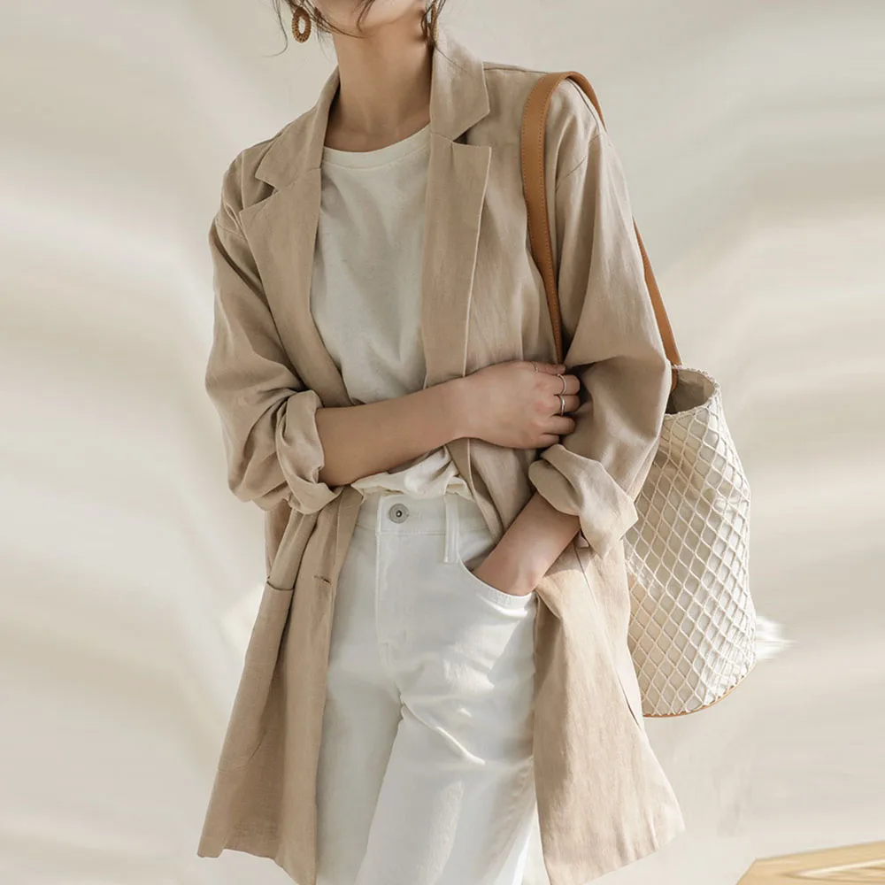 Женский Повседневный Блейзер куртка для ранней осени новинка 2020 модный