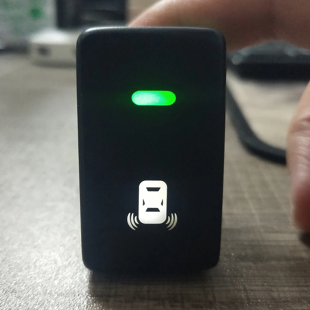 Кнопка переключения датчика парковки автомобильного радара с проводом для Honda