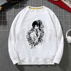 Толстовка Bungou с изображением бродячих собак Осаму дадзай аниме, свитшот с принтом, трендовая мужская одежда в стиле хип-хоп, мужские толстовки с круглым вырезом