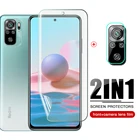 Матовая Мягкая Гидрогелевая пленка для Xiaomi Redmi Note 10, Защитная пленка для объектива камеры Readmi Remi Redme Note10 10s, не стекло