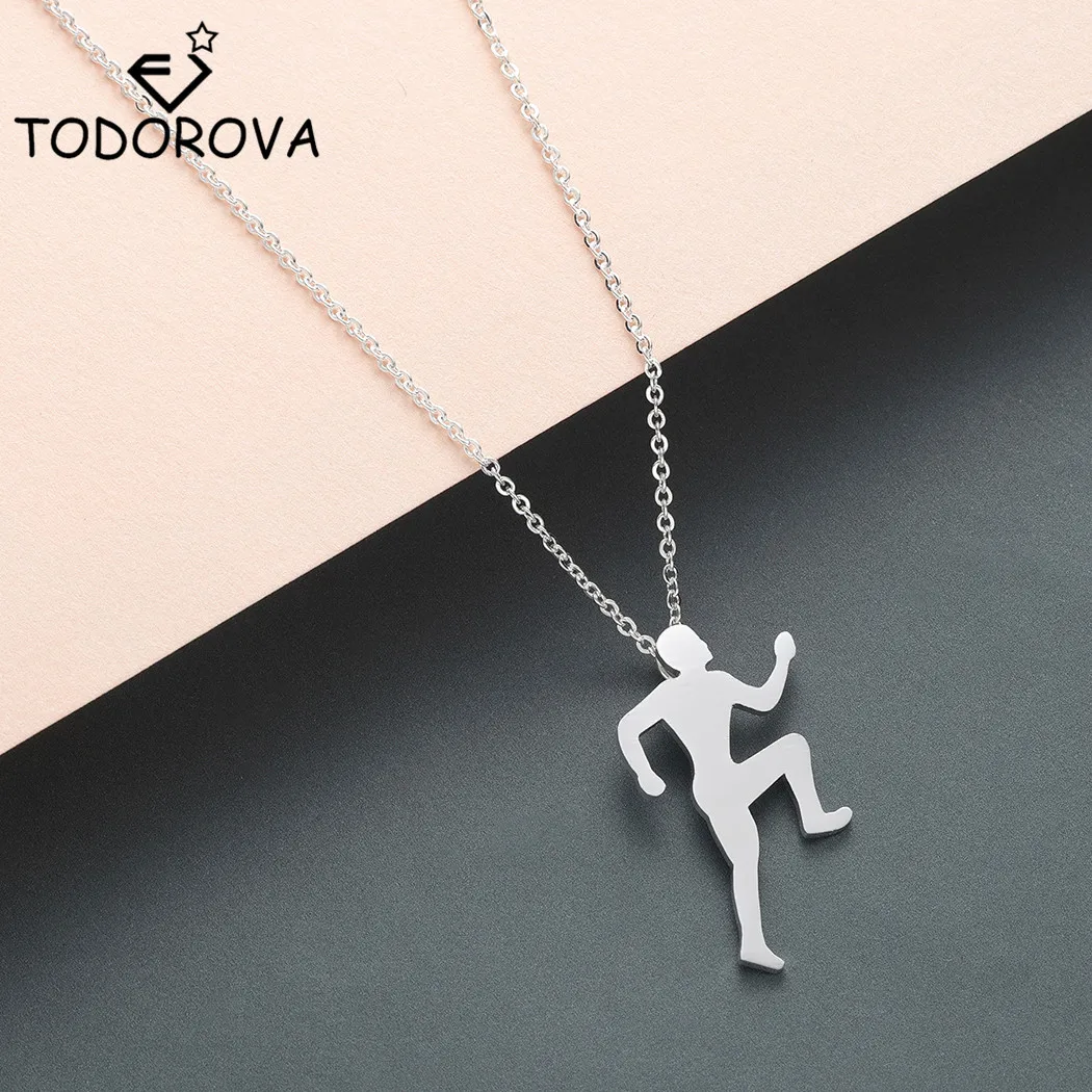 Todorova Runner Marathon to Run подвески женские ожерелья чокеры из нержавеющей стали для бега
